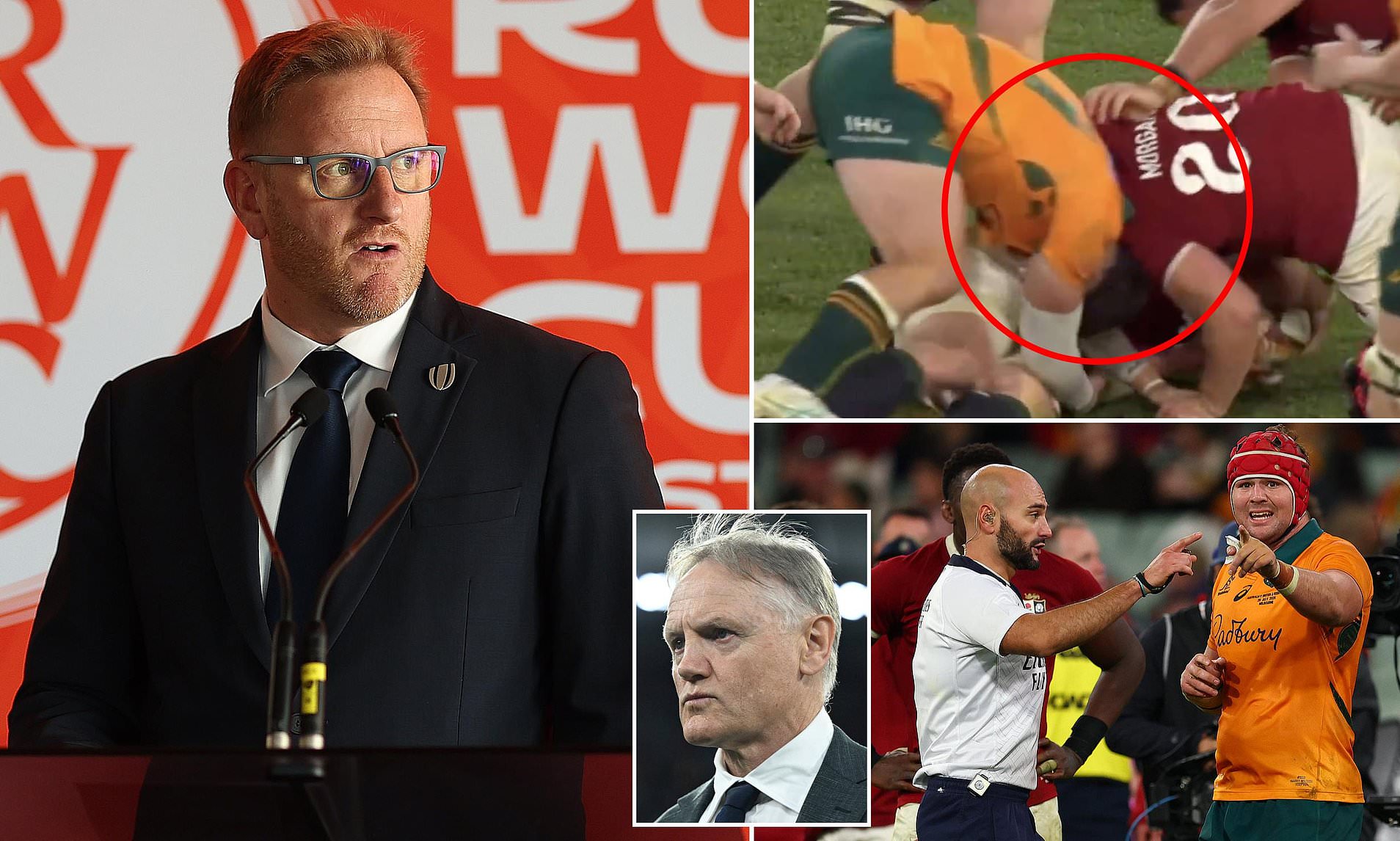 World Rugby hits back at furious Australia's referee complaints after ...