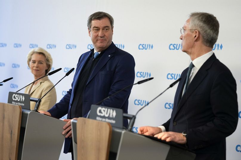 Markus Söder (CSU) Matthias Schrader/Copyright 2024 The AP. All rights reserved.