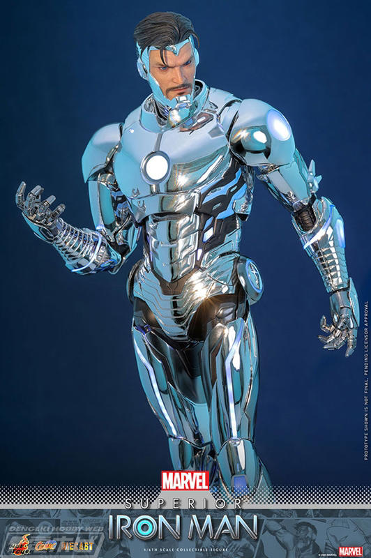 メタリックな合金ボディがかっこいい！『マーベル・コミック