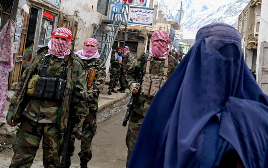 The Taliban demands that all woman and girls in Afghanistan abide by a strict dress code - WAKIL KOHSAR/AFP via Getty Images