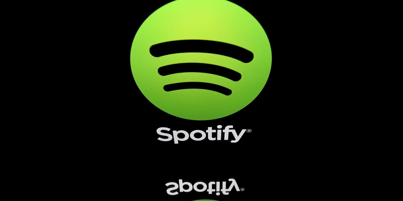 Hard-hit Spotify stock rallies as streaming service adds 38 million users<br>