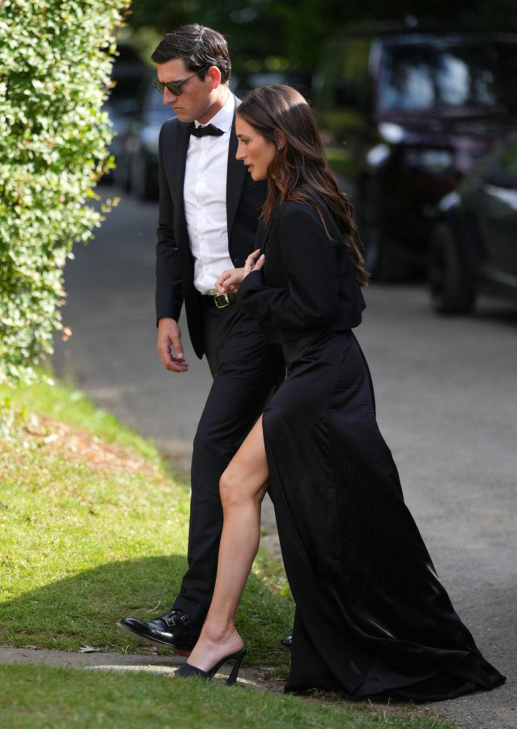Bruce Springsteen's daughter Jessica wows in slinkiest wedding guest ...