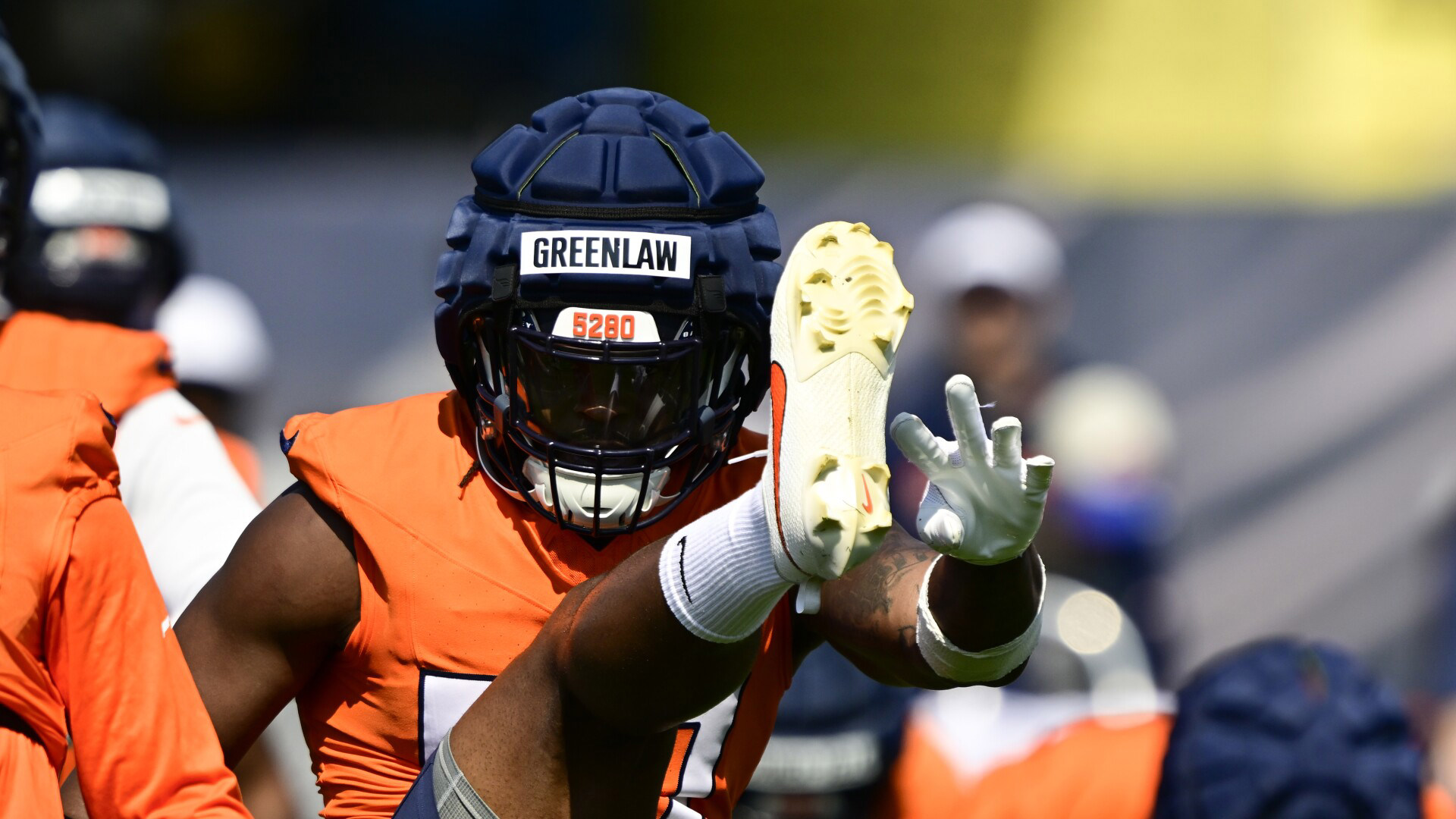 Sean Payton: Dre Greenlaw plays like Mike Tyson Sean Payton: Dre Greenlaw plays like Mike Tyson