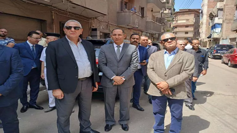 انهيار منزل قديم بالغربية