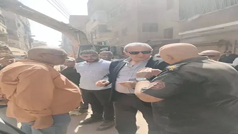 انهيار منزل قديم بالغربية