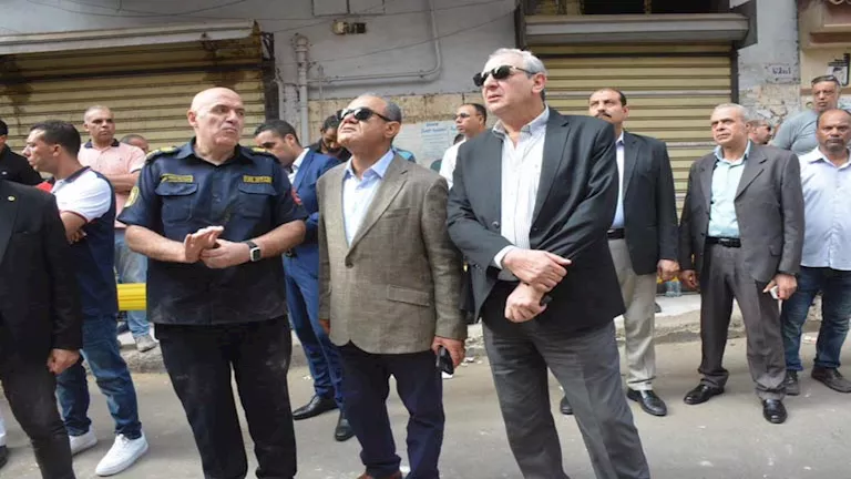 انهيار منزل قديم بالغربية