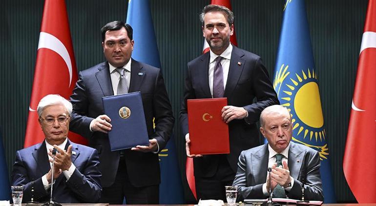 Türkiye ile Kazakistan arasında 20 anlaşma imzalandı! Stratejik iş birliği