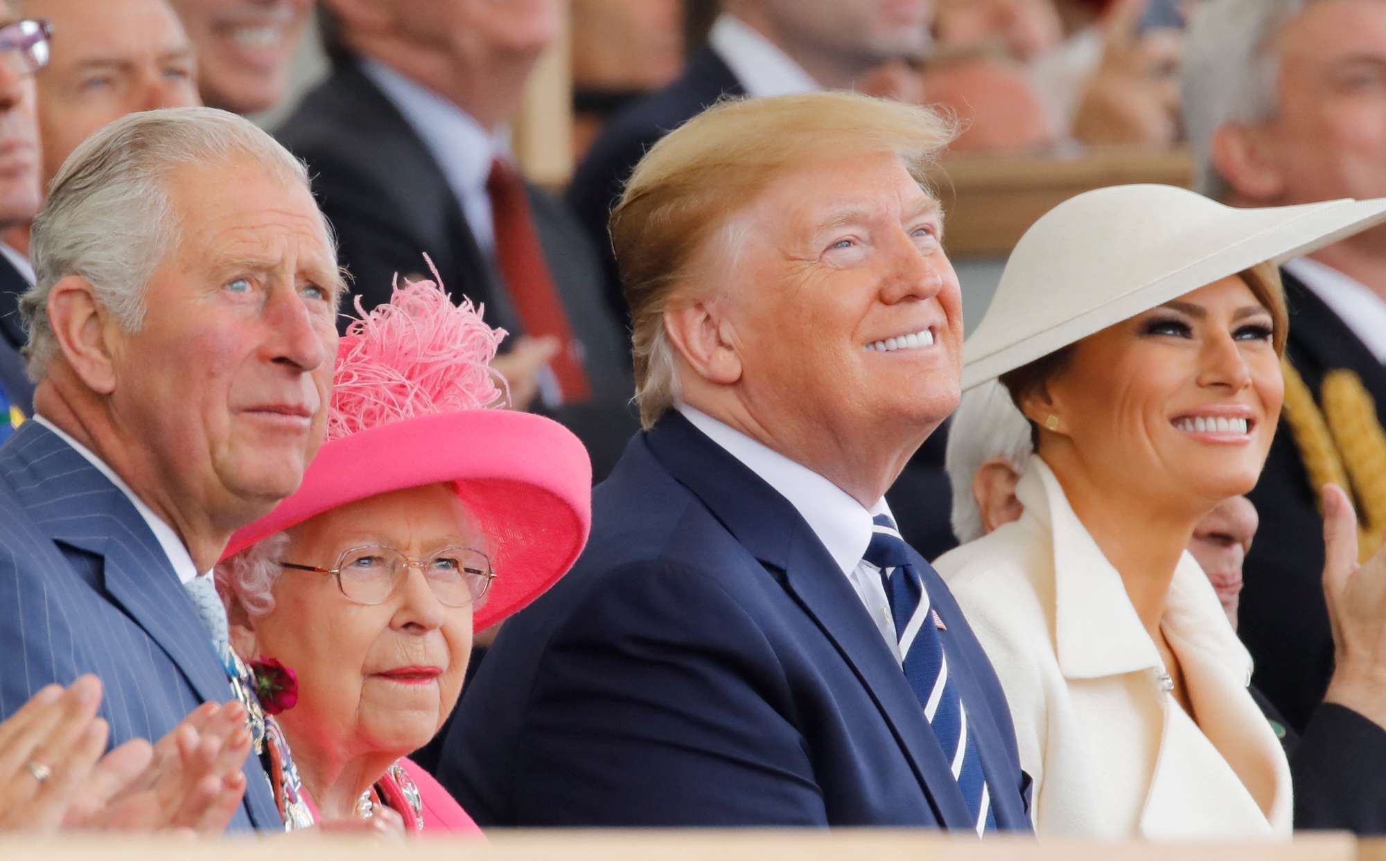 President Trump Calls the UK 'Lucky' as He Praises Royal Family 'You
