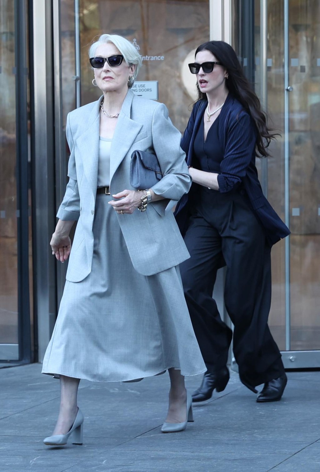 ‘The Devil Wears Prada 2' Set Photos: Anne Hathaway, Meryl Streep and