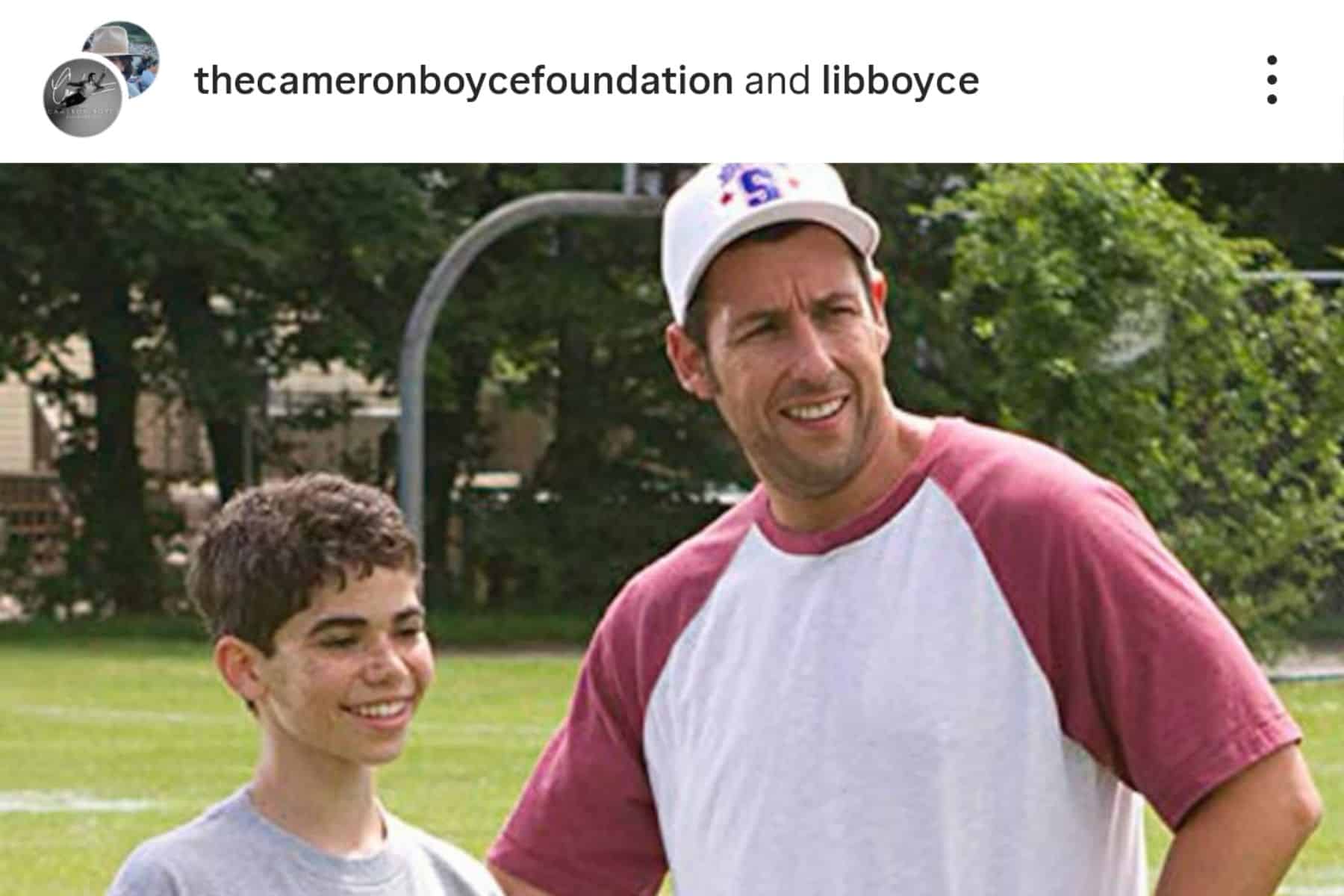 Cameron Boyce's mom thanks Adam Sandler for honoring son in ‘Happy