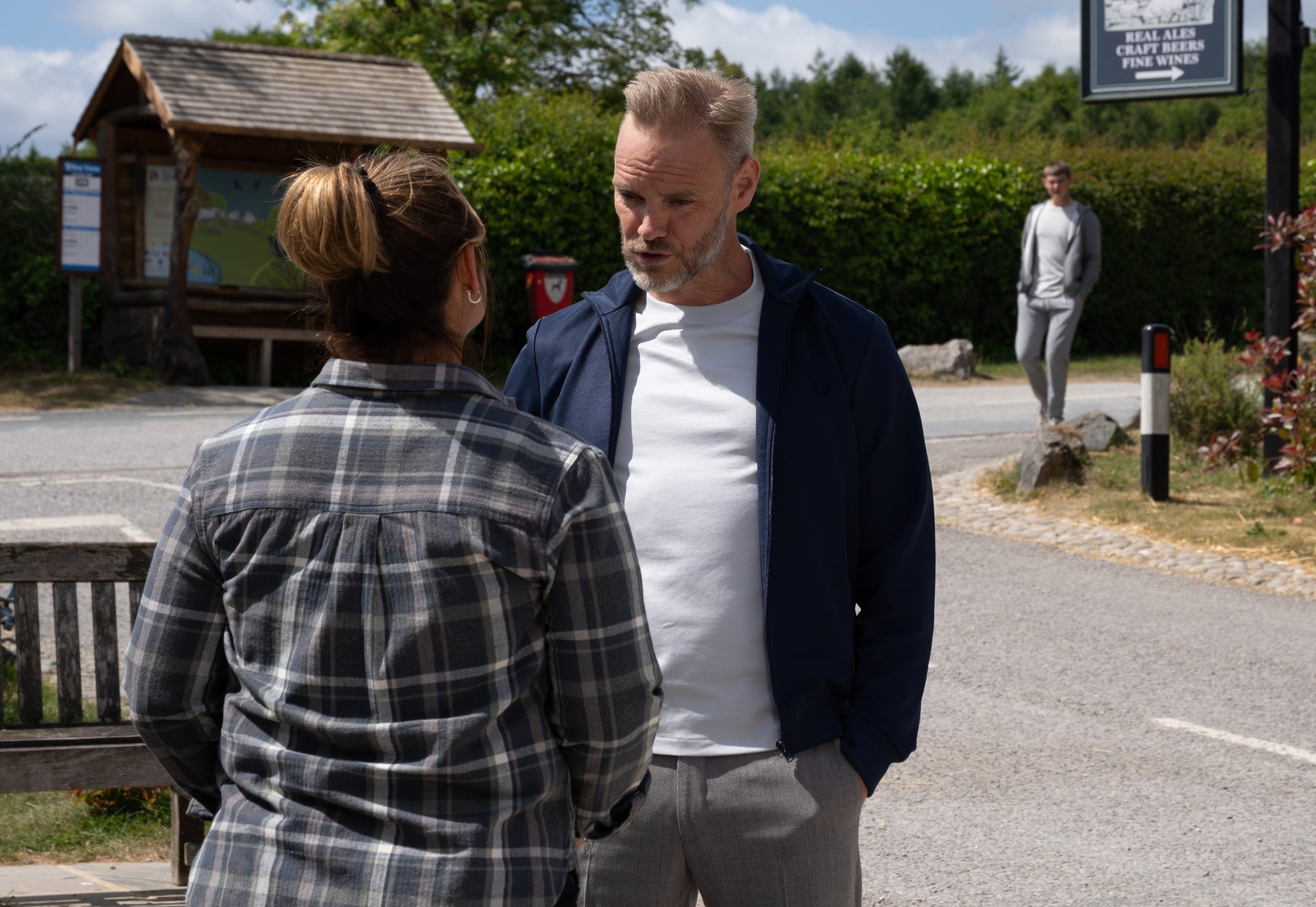 Ray was introduced when Mack contacted him about some weed plants (Picture: ITV)