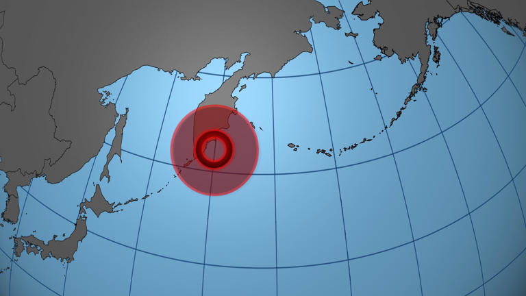 Hawaii earthquake map