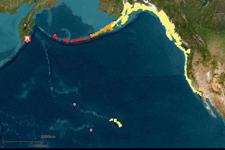 Hawaii tsunami duration