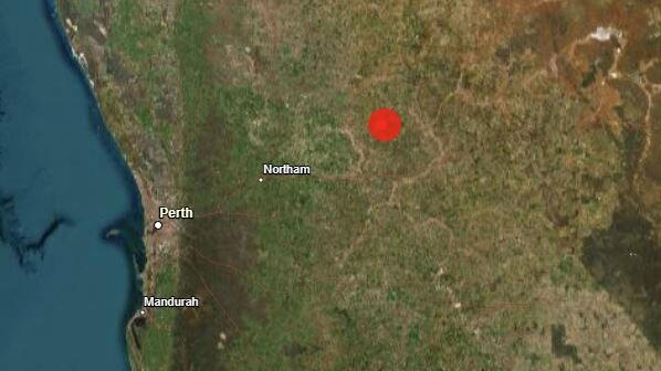 Where did the earthquake just hit