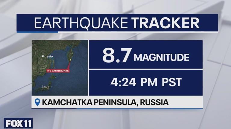Is there a tsunami warning off the coast of california