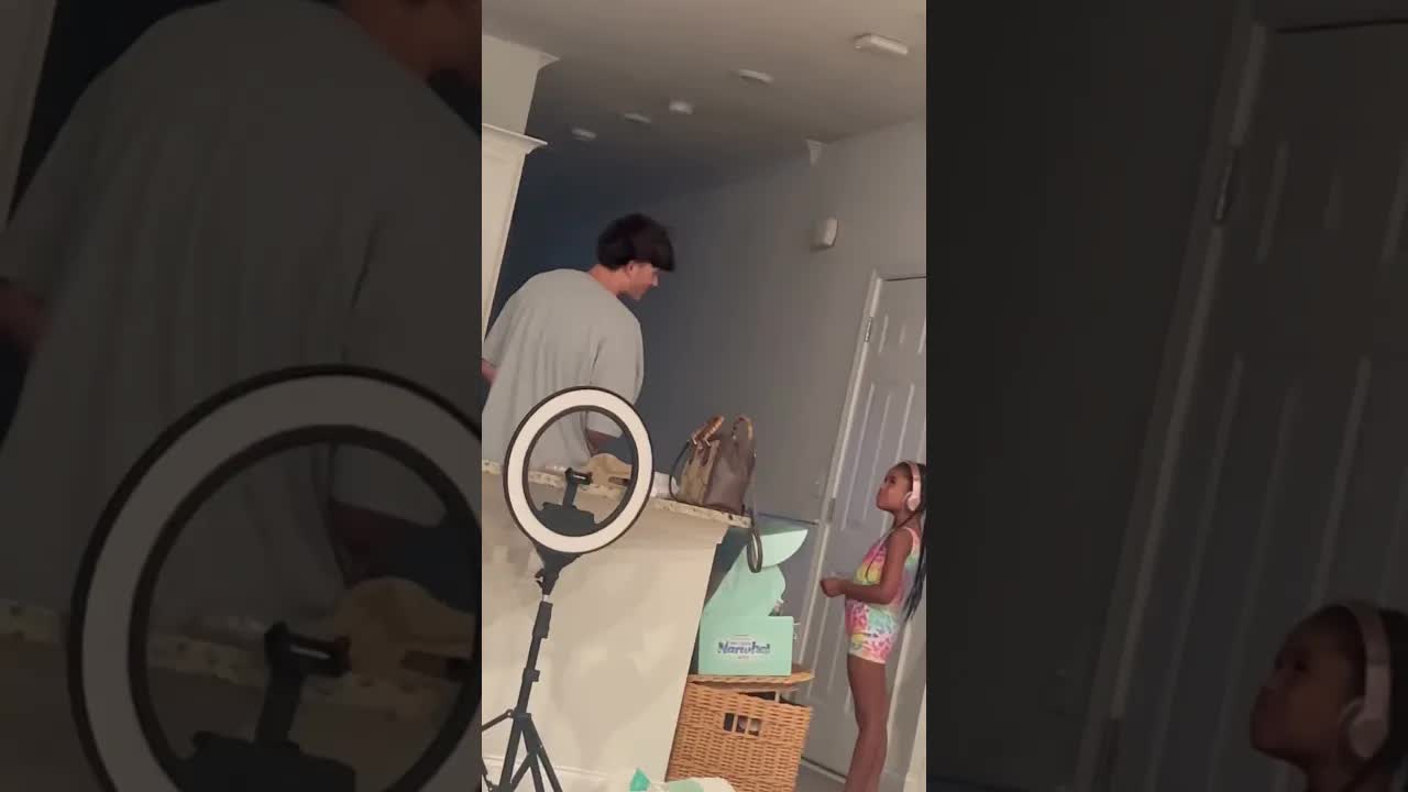 scarlett and tiania: walker attempts to pull scarlett's tooth!