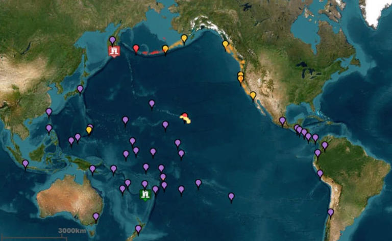 San francisco tsunami alert