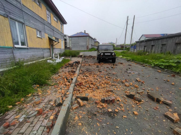 Russia earthquake subduction zone