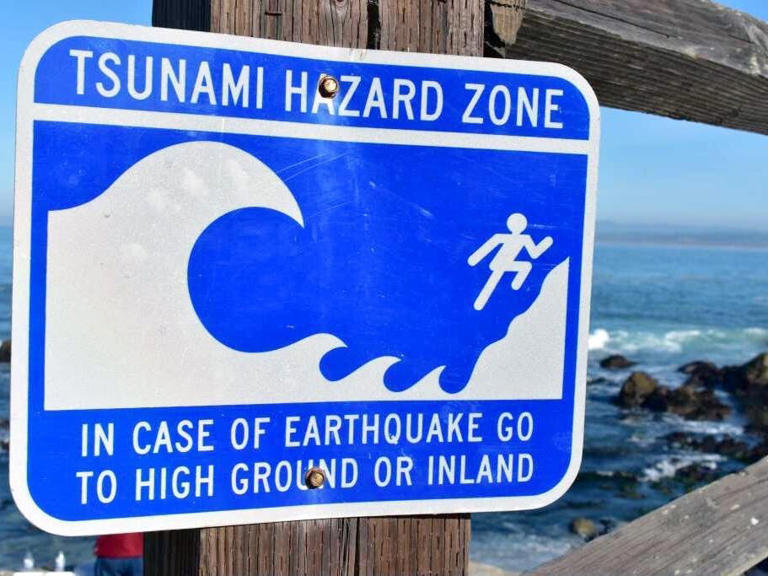 Tsunami warning crescent city ca