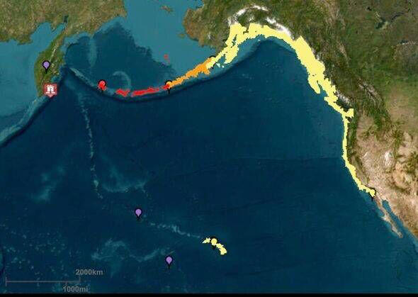 Tsunami wave time