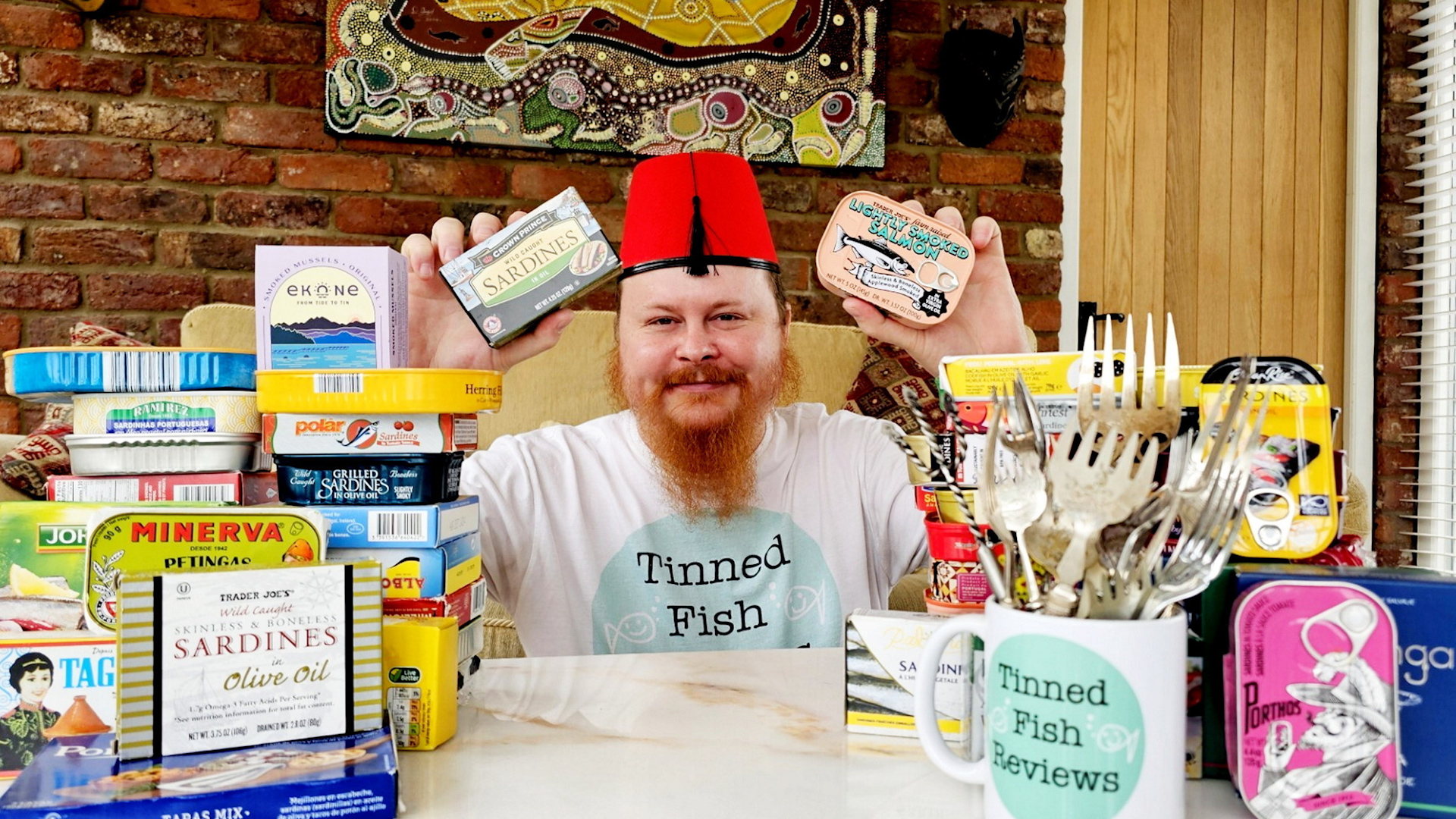 Man becomes global online hit by reviewing tinned fish on Tiktok