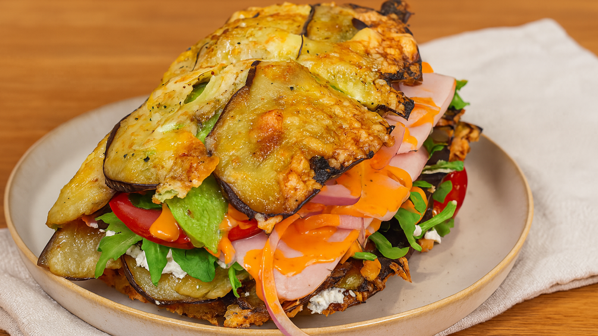 Wie Man Vegane Knusprige Käse-Auberginen-Wraps Zubereitet