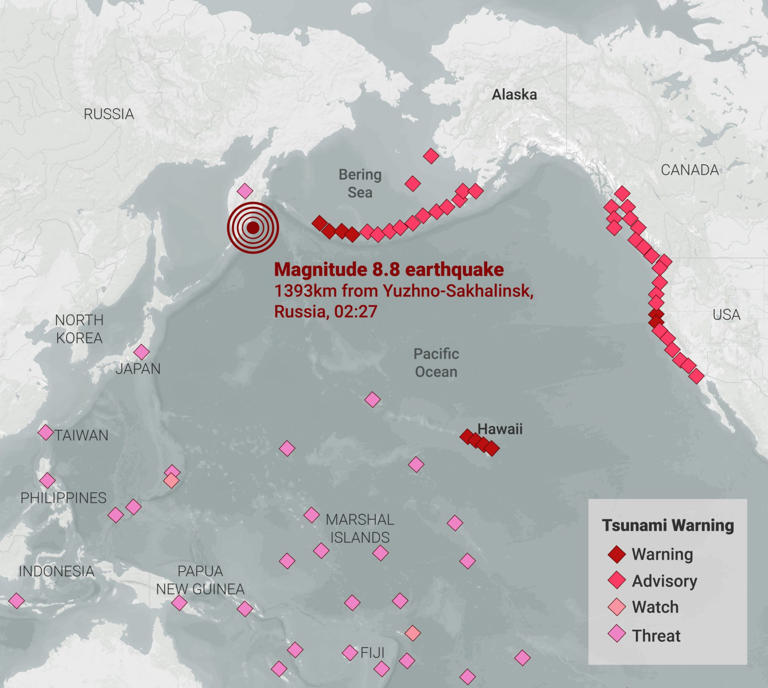 Fukushima tsunami data