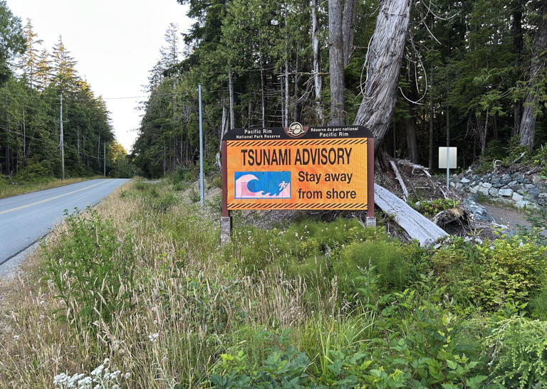 Tsunami watch tofino