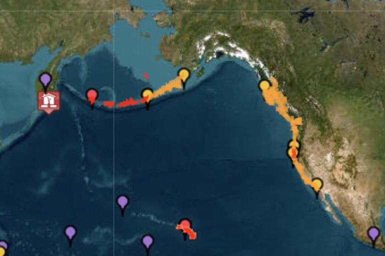 Can a tsunami reach los angeles