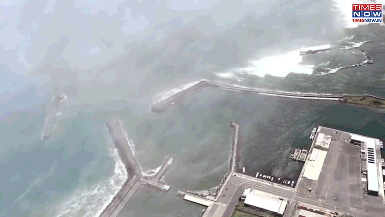 Tsunami videos in china