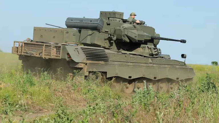 オランダ製Cheetah自走式対空砲（SPAAG）、ウクライナの防空連隊
