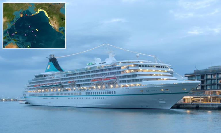Tsunami hawaii cruise ship