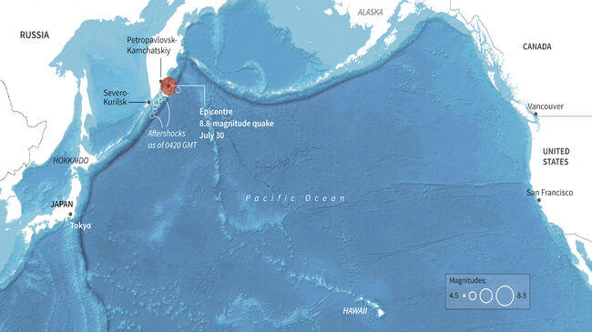 Video of 650 ft tsunami