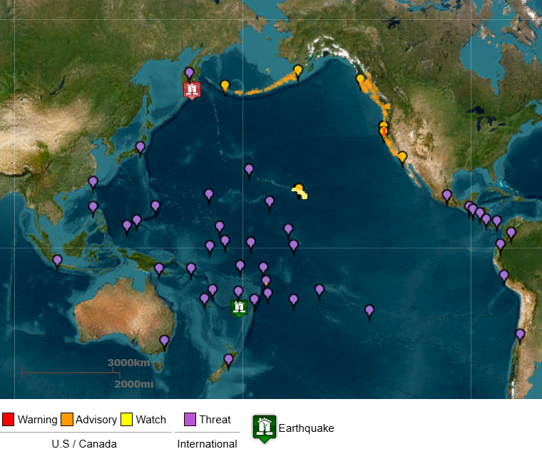 Bay area tsunami update