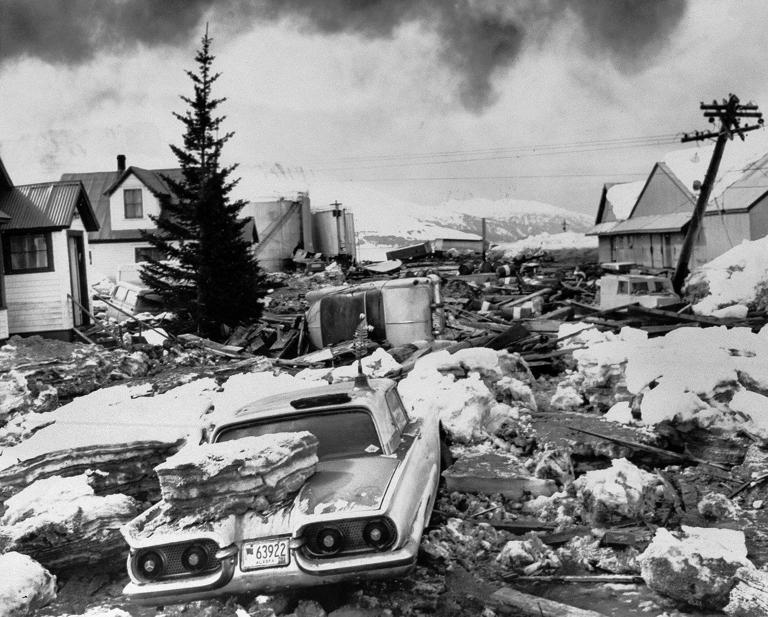 Strongest earthquake ever recorded in alaska