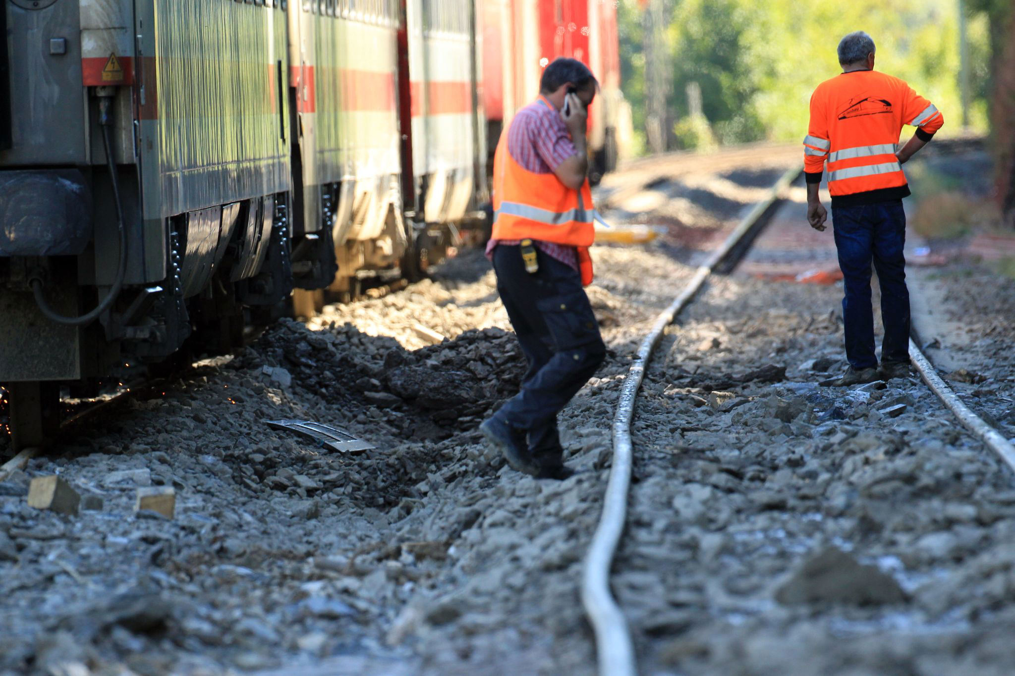 Die Gefahr eines Erdrutsches ist im Rheintal immer da Die Gefahr eines Erdrutsches ist im Rheintal immer da