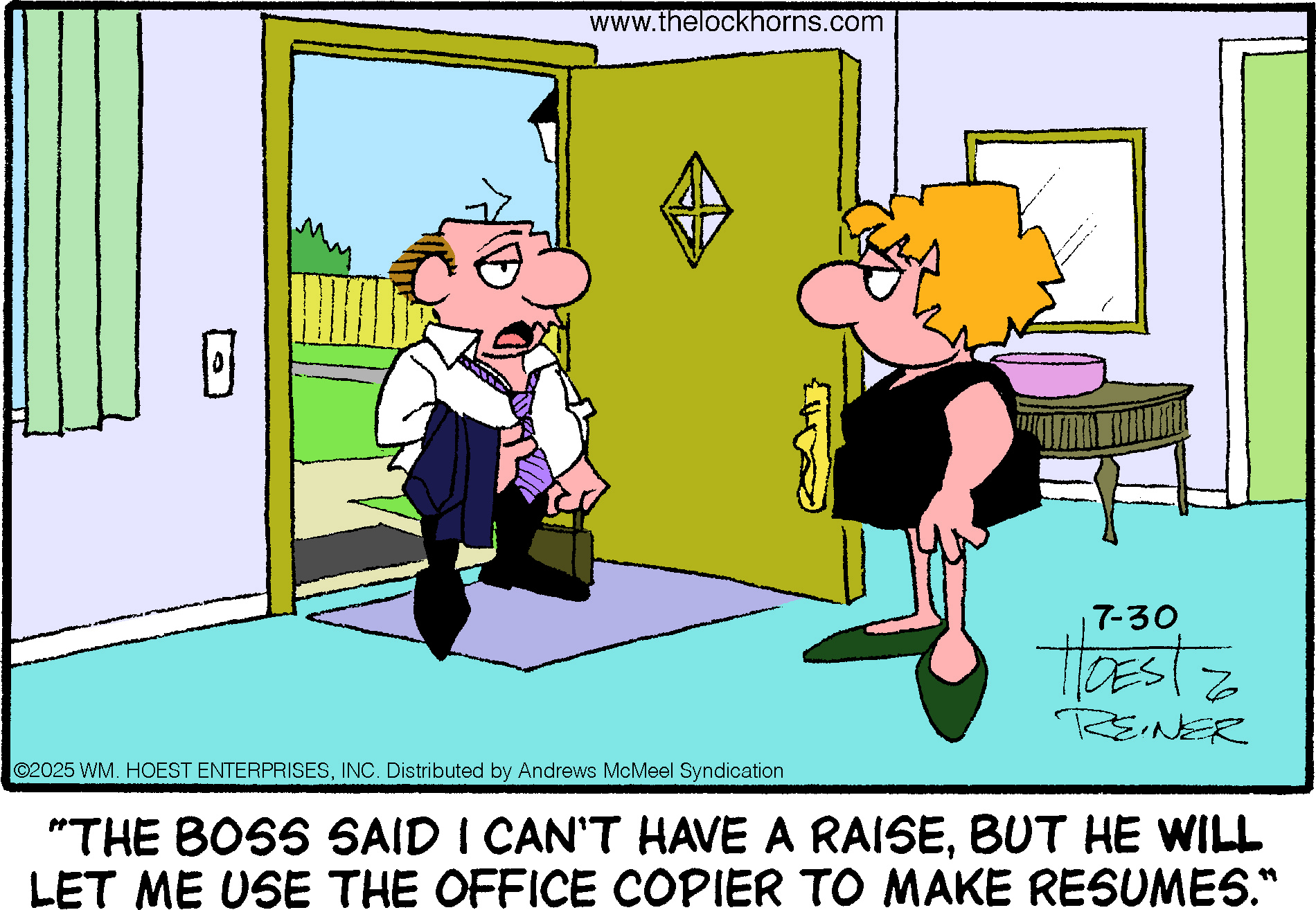 The Lockhorns by Bunny Hoest and John Reiner