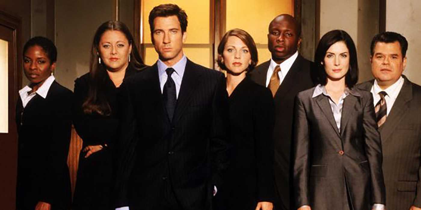 James Spader's 8-part legal drama has aged well