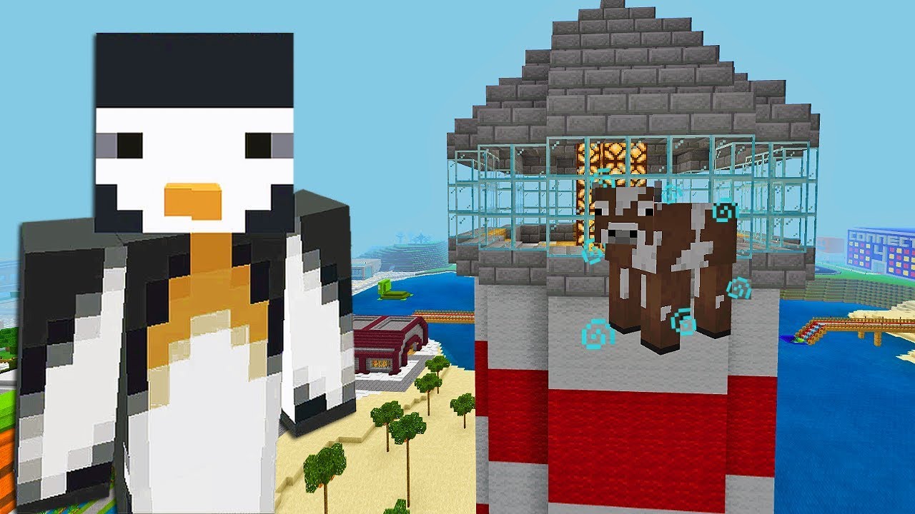 Flying Cows Take Over Minecraft in Hilarious Style
