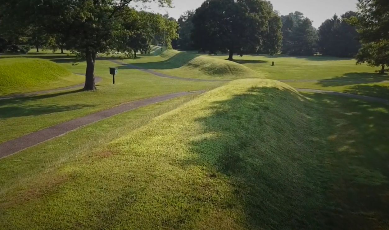 A golf course in Ohio sits on top of an archaeological site with a ...