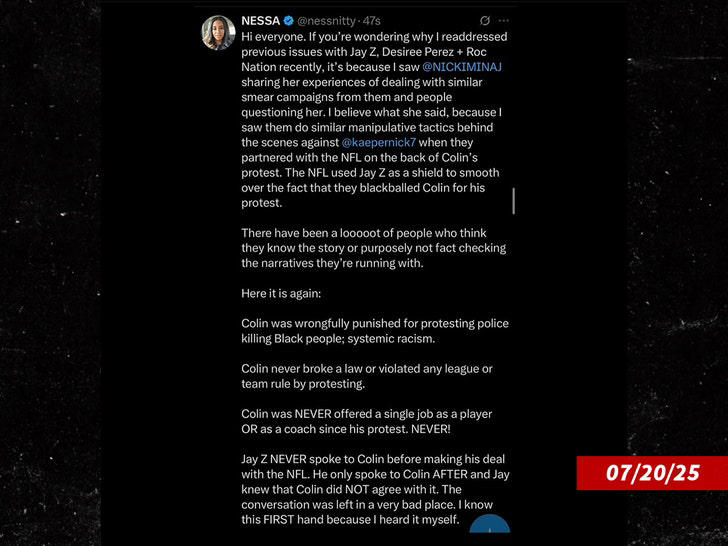 Colin Kaepernick's Wife Nessa Reveals They Married 'Years Ago!'