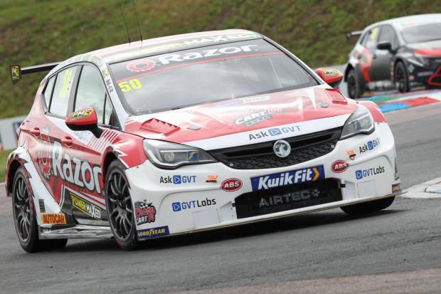 Basingstoke driver back in action in the British Touring Car Championship