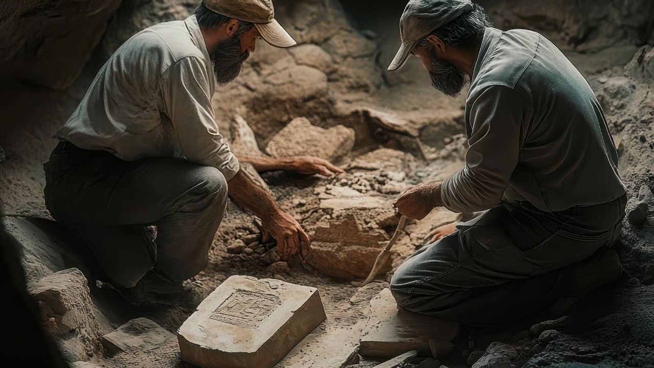 Archaeologists found a board game carved into a Maya floor