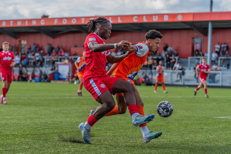Braintree beaten picture special from Worthing FC #39 s final pre season Braintree beaten picture special from Worthing FC #39 s final pre season
