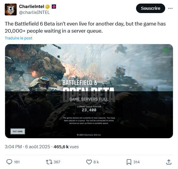 Voilà les dates pour jouer à Battlefield 6 en avance, dès le 7 août