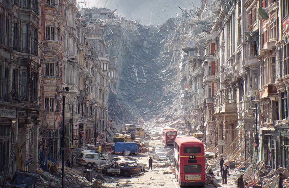 Chilling map shows what would happen if the Hiroshima bomb was dropped