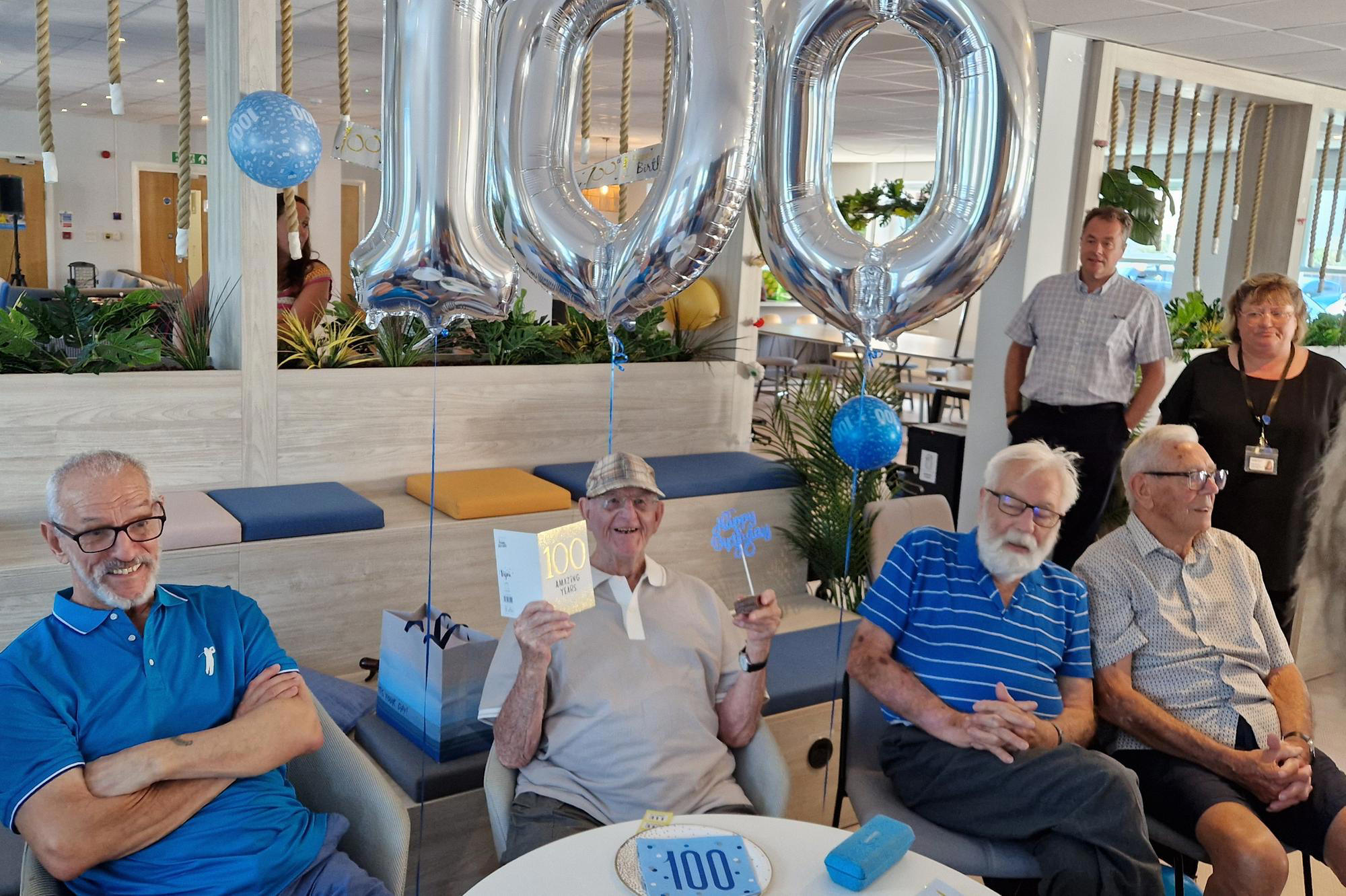 Former song and dance man celebrates 100th birthday with his Worthing Former song and dance man celebrates 100th birthday with his Worthing