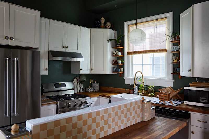 Some of the biggest renovations happened in the kitchen. Credit: Leela Cyd