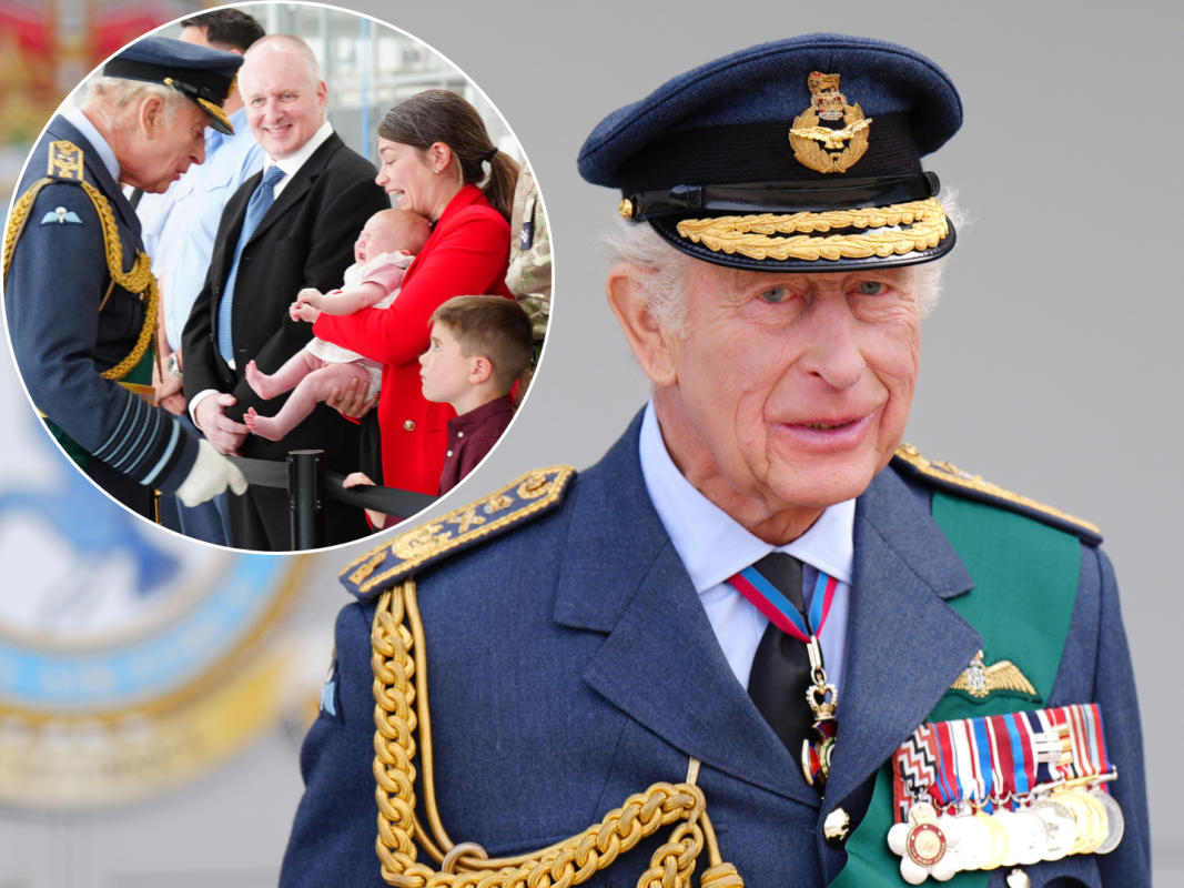 King Charles Met His Toughest Critic Yet — A Crying Baby(00)