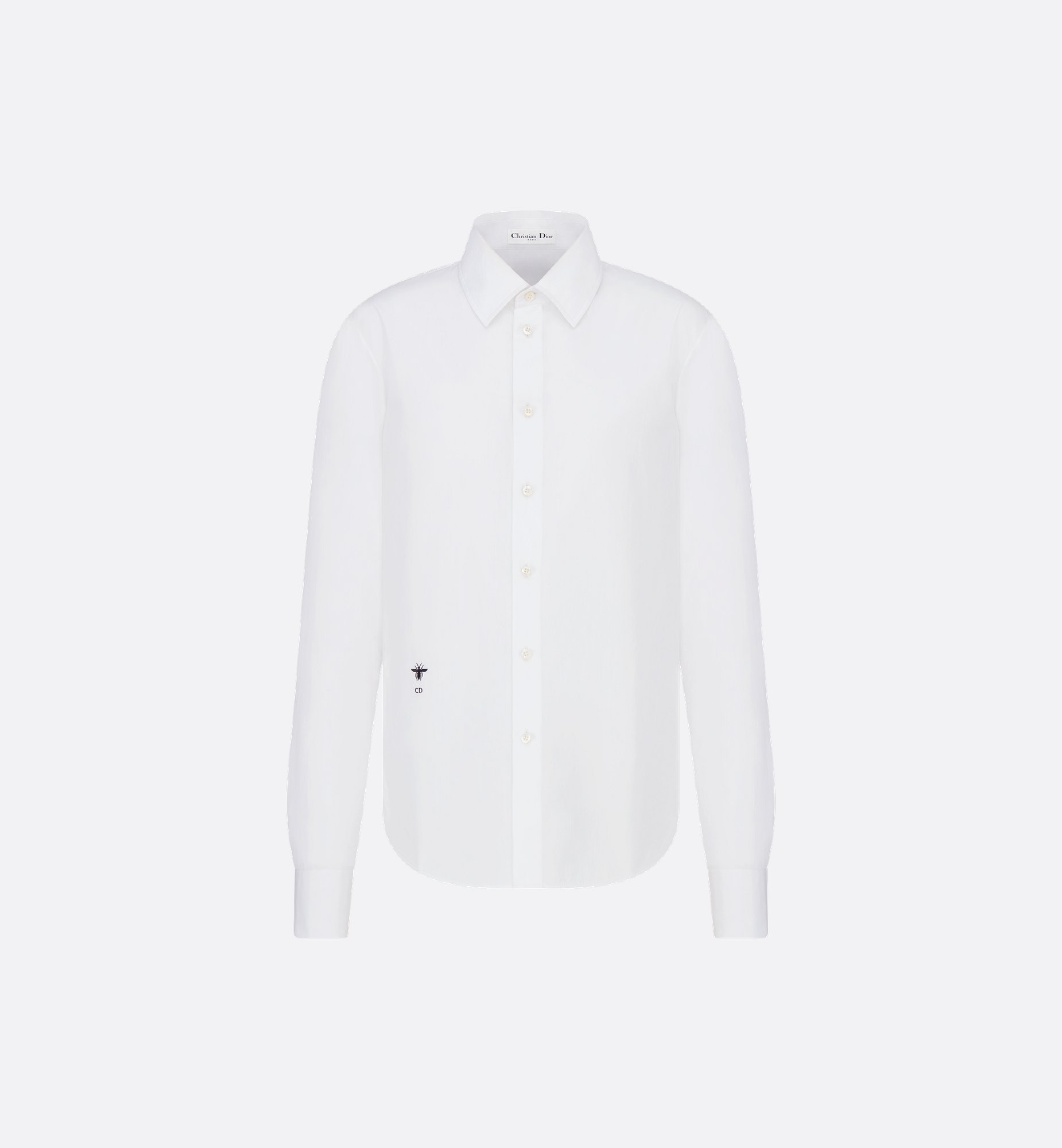 Dior, White Cotton Blouse